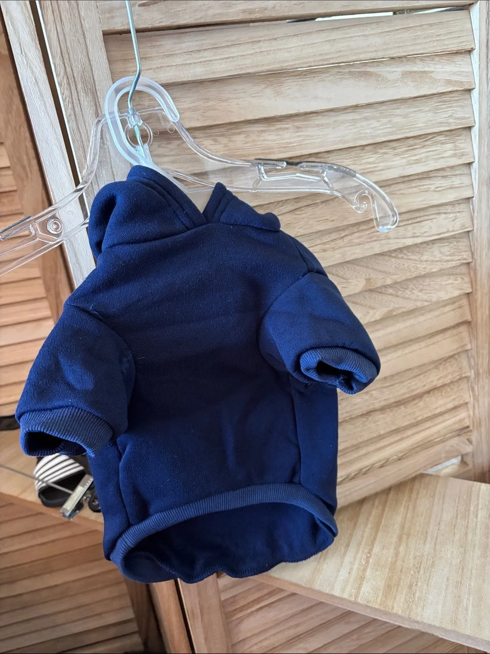 Dog Dark Navy Hooded Star Wars Sweatshirt Medium NWT